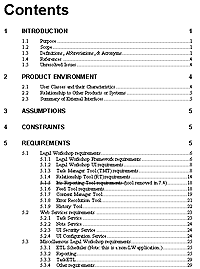 User Requirements